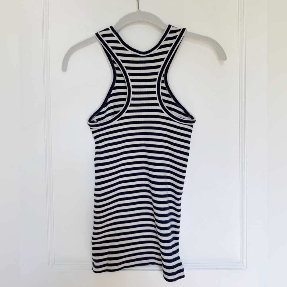 ARKET Ribbed Tank Top – Striped - Picture 3 of 11